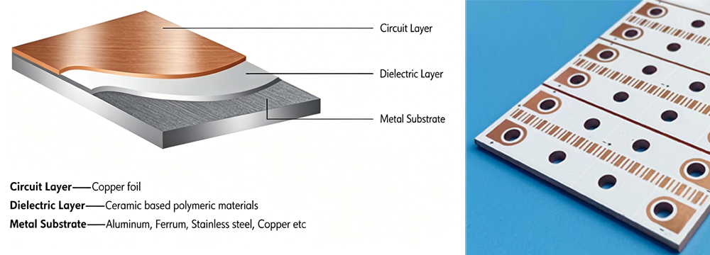 aluminum core IMS PCB structure